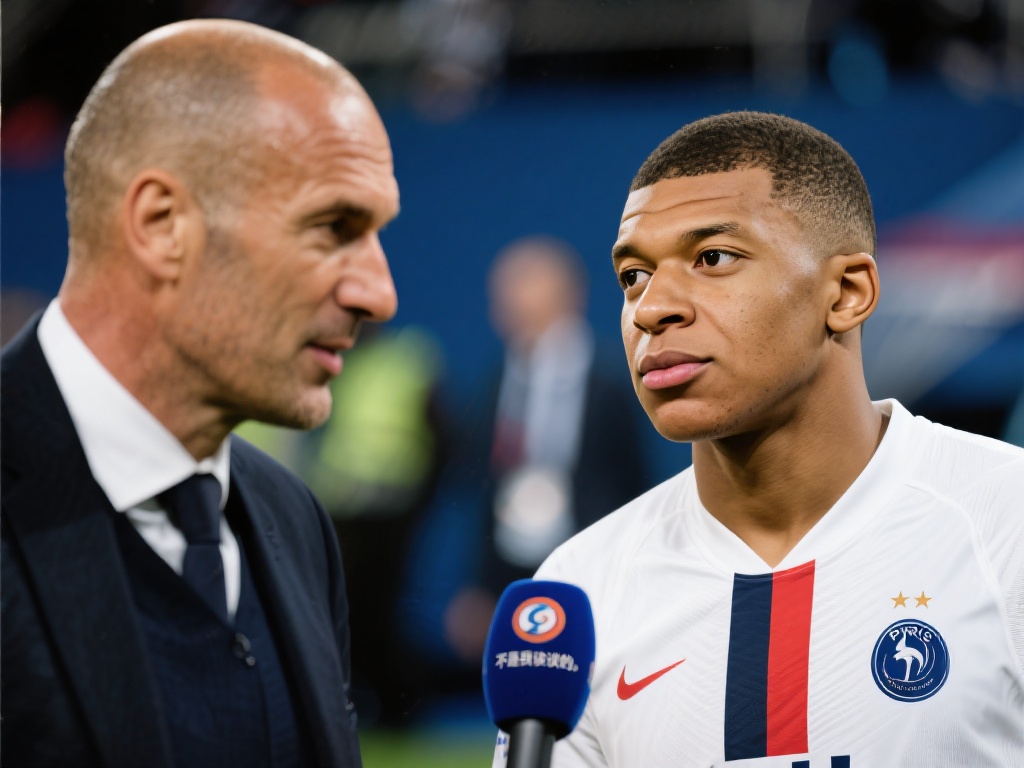 姆巴佩澄清与德尚关系并回应齐达内接任