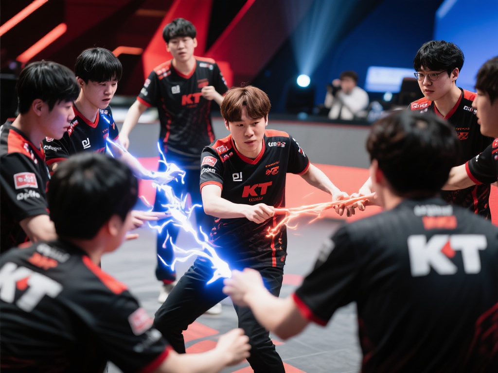 除了Cuzz的个人表现，KT战队整体在这